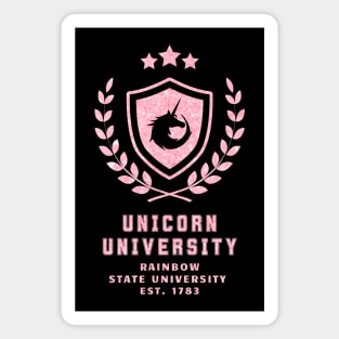 Unicorn University Rainbow State Magnet